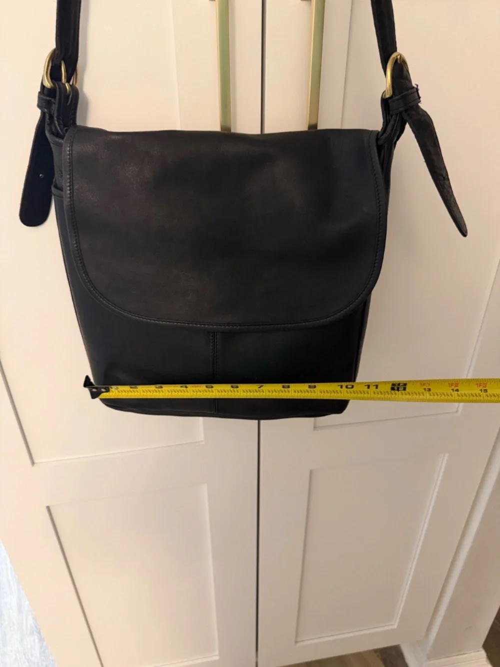 Black Coach Handbag ~ vintage